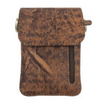 کیف دوشی چرم دست‌ دوز طبیعی مدل wbag-1001