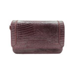 کیف دوشی چرم طبیعی دست‌دوز wbag-1011